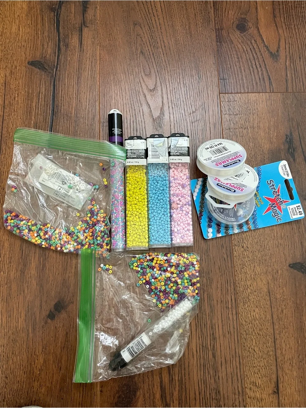 Assorted Multicolor Beads Craft Kit - & Assorted Beads